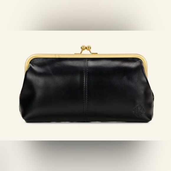 Patricia Nash Black and Gold Floral Clutch - Picture 2 of 12